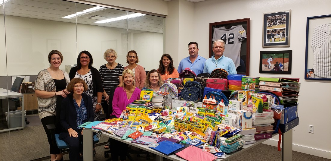Connell Foley United Way School Supply Drive