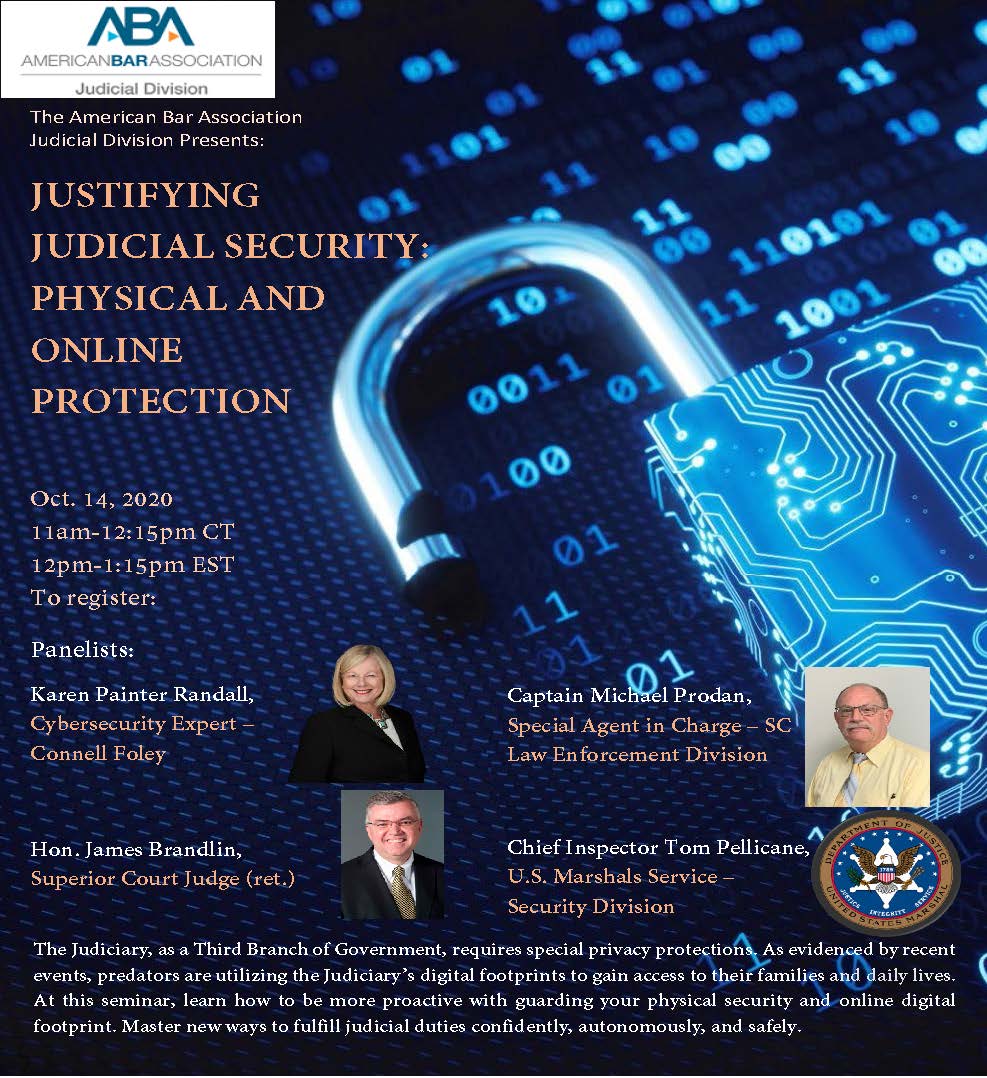 ABA Webinar Judicial Privacy Protections