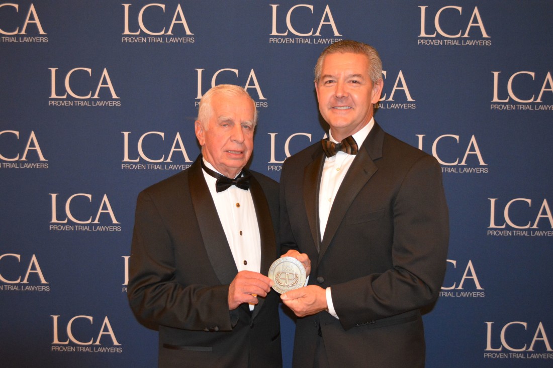 Jeffrey O'Hara Receives Peter Perlman Award from LCA