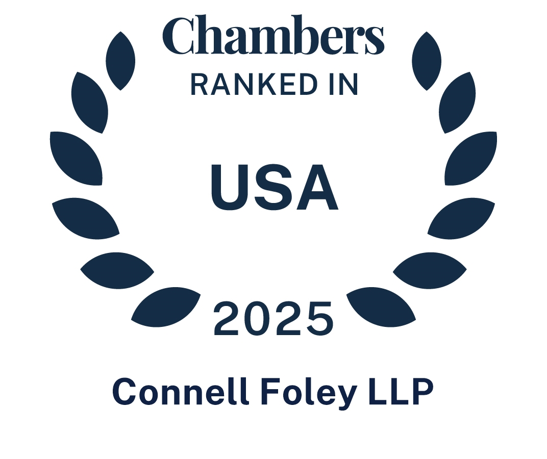 Chambers Ranked in USA 2025 Connell Foley LLP